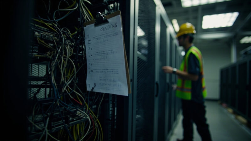 Ilustración: Hallazgos físicos en data centers: el checklist que tu proveedor de seguridad no te hace
