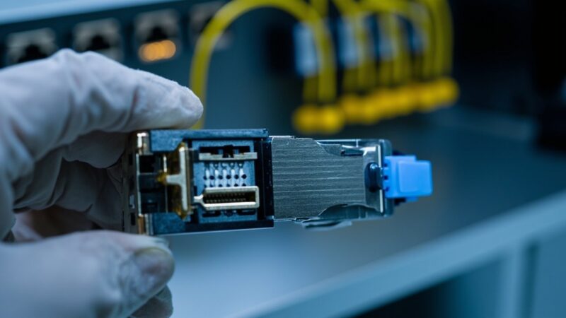 Transceiver SFP QSFP OSFP 800G
